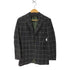 ビームス BEAMS Custom tailor FRATELLI TALLIA DI DELFINO ウール カシミヤ チェック柄 総裏 3B テーラード ジャケット メンズ