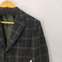 ビームス BEAMS Custom tailor FRATELLI TALLIA DI DELFINO ウール カシミヤ チェック柄 総裏 3B テーラード ジャケット メンズ