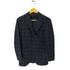 ビームス BEAMS Custom tailor FRATELLI TALLIA DI DELFINO ウール カシミヤ チェック柄 総裏 3B テーラード ジャケット メンズ
