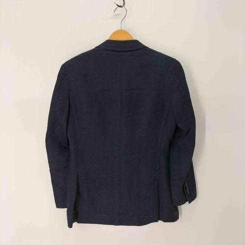 ビームス BEAMS Custom tailor DRAPERS シルクリネンウール ヘリンボーン 背抜 3B テーラード ジャケット メンズ