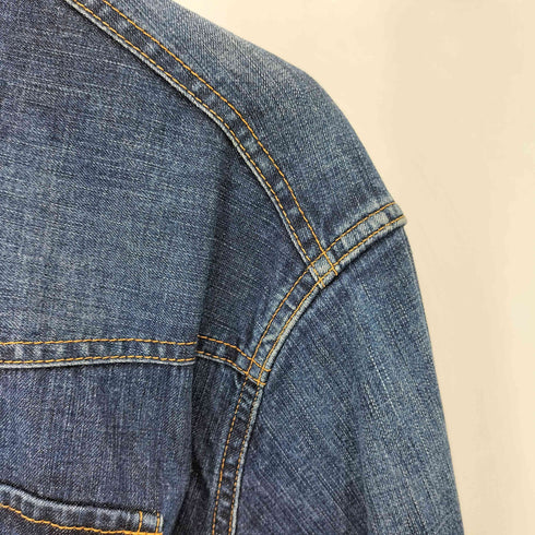 サカイ Sacai デニム 変形 バックオープン ロングシャツ ワンピース レディース 2