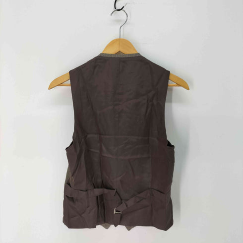 ビームス BEAMS Custom tailor Loro Piana リネンツイード 総裏 3B テーラード ジャケット ベスト 2ピース メンズ