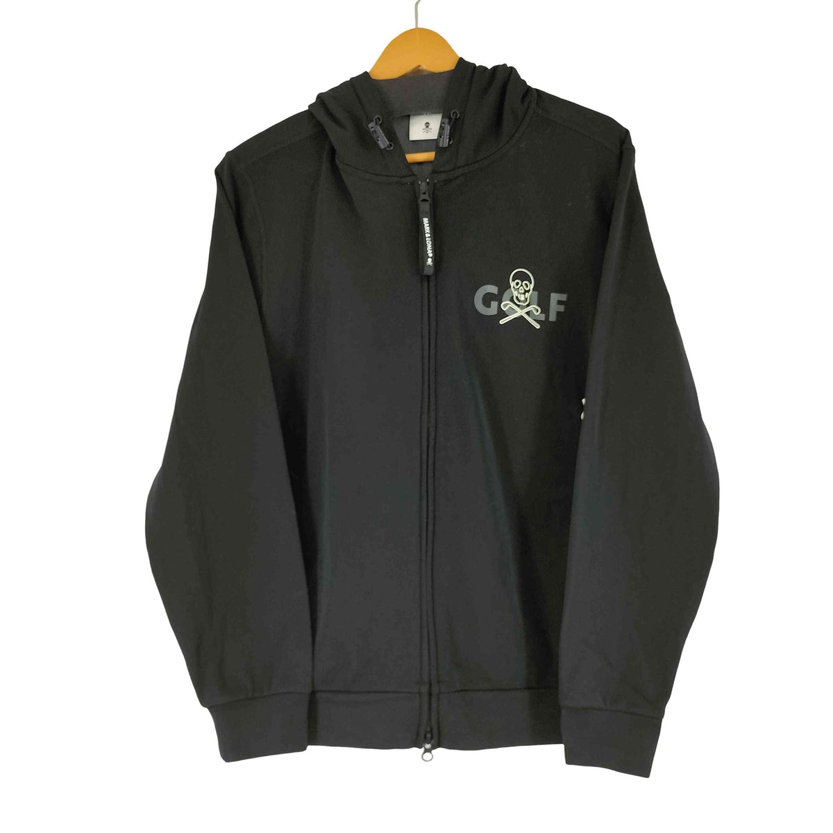 MARK＆LONA ジップアップパーカー マークアンドロナ MARK＆LONA ロゴプリント ジップパーカー メンズ JPN