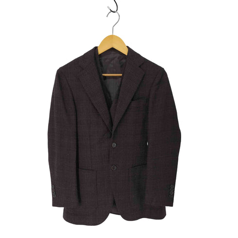 ビームス BEAMS Lanificio di Pray Custom tailor 総裏 3B テーラード ジャケット & ベスト 2ピース メンズ