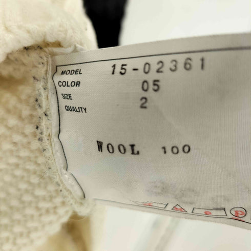 サカイ Sacai ロングスリーブ クルーネック ニットセーター レディース 2