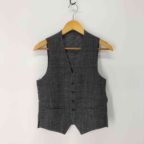 ビームス BEAMS Loro Piana Custom tailor カシミヤ シルク 総裏 3B テーラード ジャケット & ベスト 2ピース メンズ