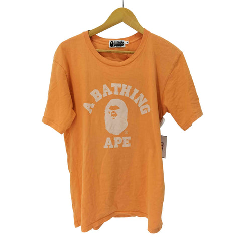 アベイシングエイプ A BATHING APE アーチロゴプリント クルーネックT メンズ JPN:XL