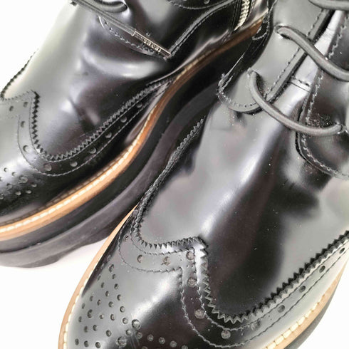サカイ Sacai wingtip engineer sock boot ウィングチップ エンジニア ソック ブーツ レディース JPN:37