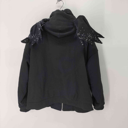 CFIERCE 25ss black angel hoodie レディース