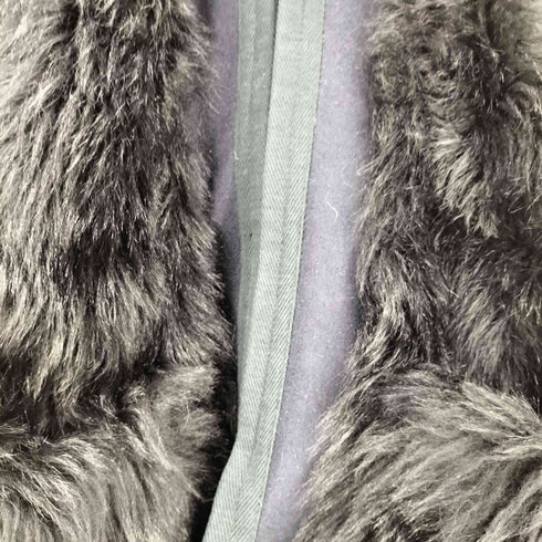 サカイ Sacai フロントジップ リアル ファー コート レディース 2