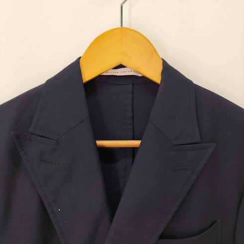 ボリオリ BOGLIOLI BLAZER PROGRAM 紺ブレ 金ボタン ダブルブレスト テーラードジャケット メンズ JPN:44