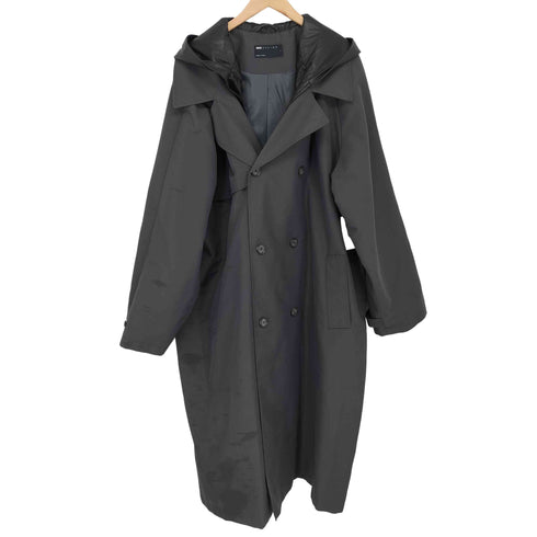 エイソス asos フード付きロングコート メンズ import:M