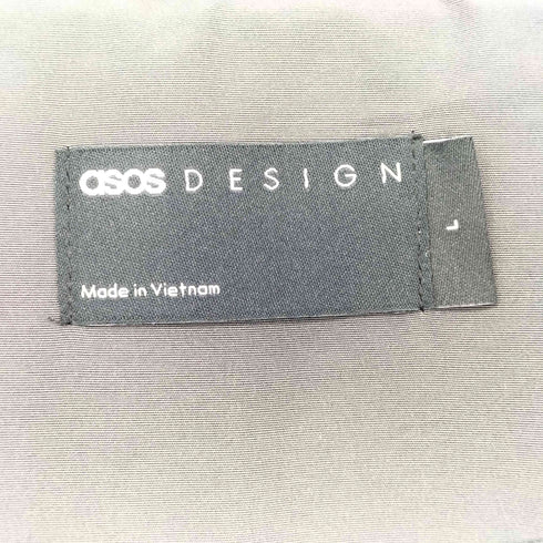 エイソス asos フード付きロングコート メンズ import:M