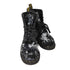 ドクターマーチン Dr.Martens 8ホール スパンコール レースアップブーツ レディース EUR:37