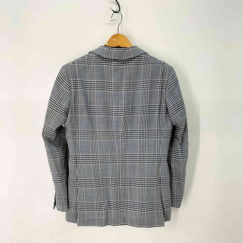 リングジャケット RING JACKET ウール100 グレンチェック 3B テーラードジャケット サマージャケット メンズ JPN:42