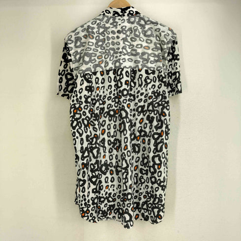 ブラックコムデギャルソン BLACK COMME des GARCONS レオパード柄 S/S シャツ メンズ XXL