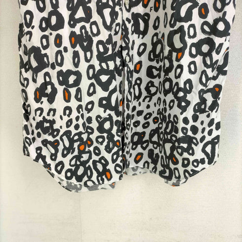 ブラックコムデギャルソン BLACK COMME des GARCONS レオパード柄 S/S シャツ メンズ XXL