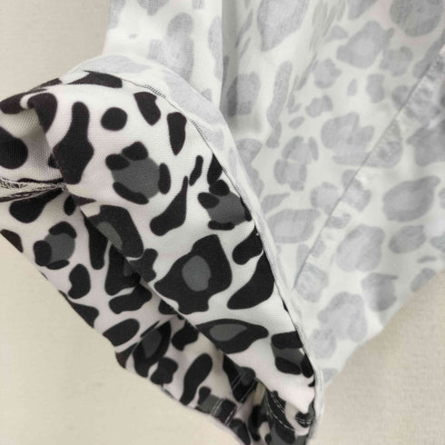 ブラックコムデギャルソン BLACK COMME des GARCONS レオパード柄サルエルパンツ メンズ JPN:XL