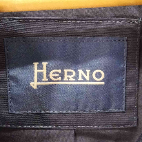 ヘルノ Herno イタリア製 Balmacaan coat バルマカーンコート ステンカラーコート メンズ EUR:46