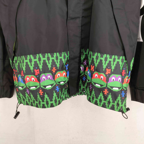 ユキヒーロープロレス 総柄切替ジップアップジャケット メンズ JPN:XL