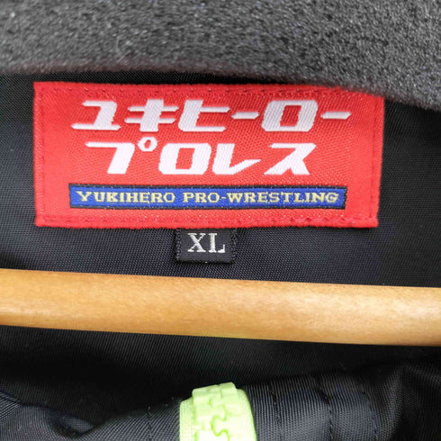 ユキヒーロープロレス 総柄切替ジップアップジャケット メンズ JPN:XL