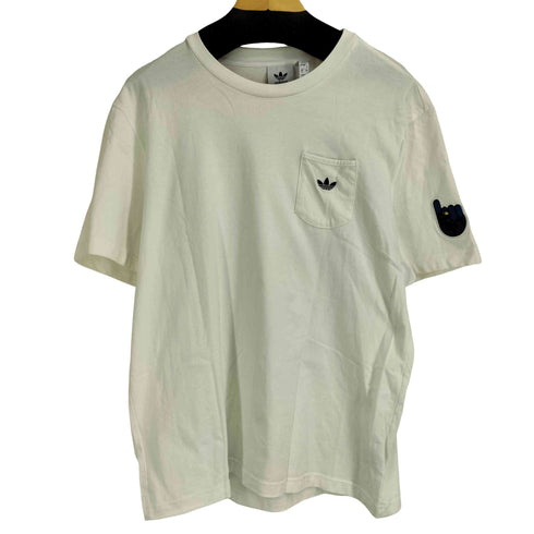 アディダスオリジナルス adidas Originals Artist Tee Funny Printing Sports Round Neck Short Sleeve メンズ O