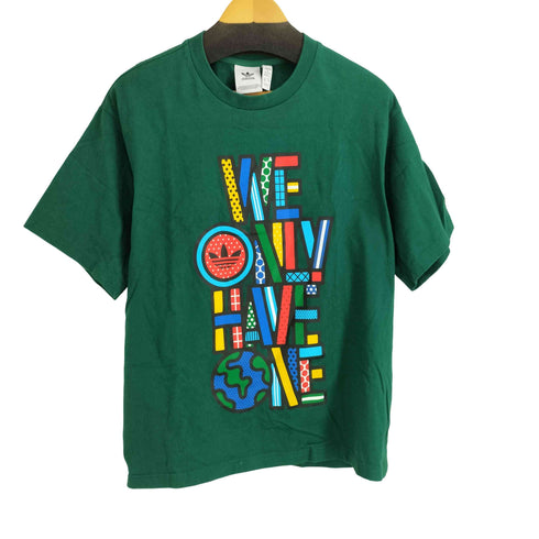 アディダスオリジナルス adidas Originals Artist Tee SS Planet Protect Print Sports メンズ