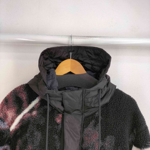 エムエスジーエム MSGM GRAPHIC-PRINT FLEECE COAT メンズ 46