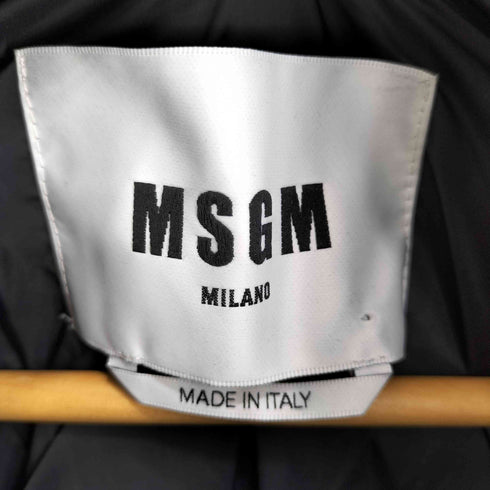 エムエスジーエム MSGM GRAPHIC-PRINT FLEECE COAT メンズ 46