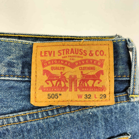 リーバイス Levis 505 ボタン裏3405 デニムパンツ メンズ W32 L29