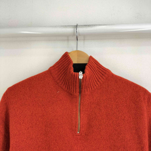 エトロミラノ ETRO MILANO ハーフジップメリノウールニットセーター レディース import:M