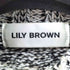 リリーブラウン Lily Brown way変形ハーフケーブルニット レディース ONE SIZE