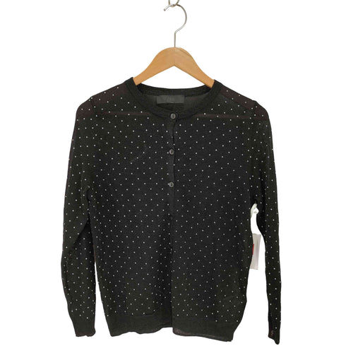 ザラ ZARA ドット ラメ カーディガン レディース JPN:M