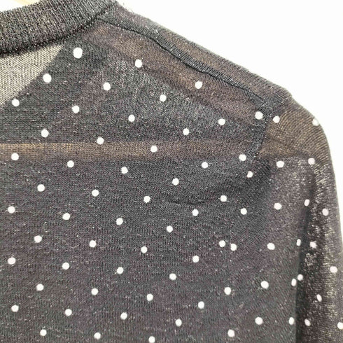 ザラ ZARA ドット ラメ カーディガン レディース JPN:M