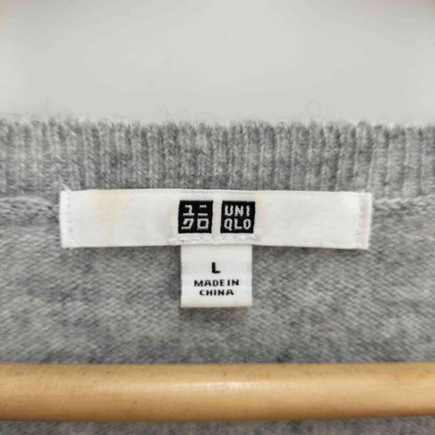 ユニクロ UNIQLO カシミヤVネックセーター レディース JPN:L