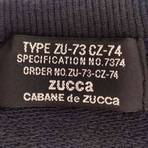 ズッカ ZUCCa ステッチスリーブ切替スウェット メンズ JPN:M