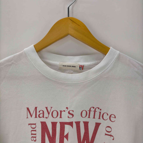 グッドロックスピード GOOD ROCK SPEED 25SS NYC-b プリント Tシャツ レディース FREE