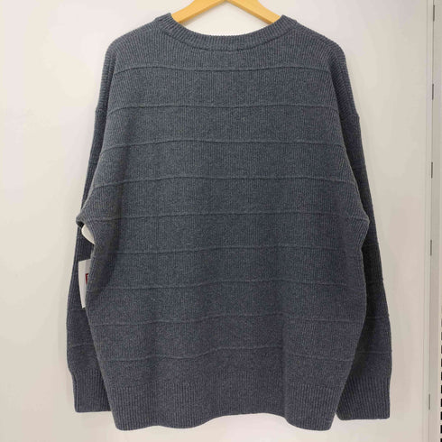 ユニクロユー UNIQLO U ラムクルーネックセーター グレー XXLサイズ メンズ JPN:XXL