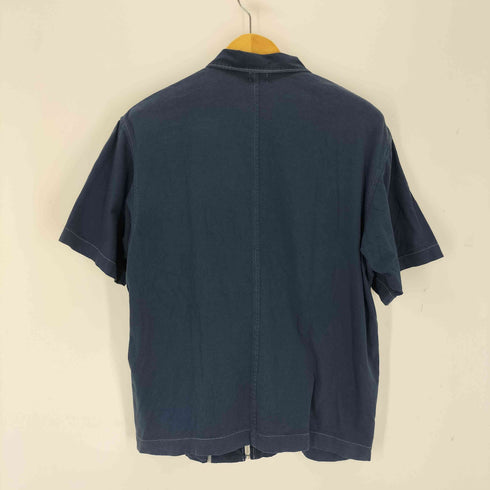 コムデギャルソンオム COMME des GARCONS HOMME AD1999 田中オム コットンジップアップシャツ メンズ