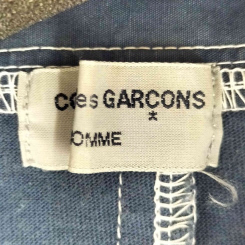 コムデギャルソンオム COMME des GARCONS HOMME AD1999 田中オム コットンジップアップシャツ メンズ