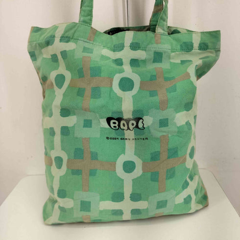 アベイシングエイプ A BATHING APE 2004 フロントプリント 総柄トートバッグ メンズ