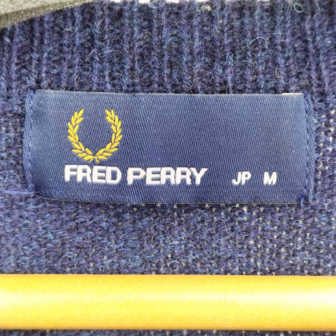 フレッドペリー FRED PERRY フレッドペリー クルーネックニット メンズ import:M