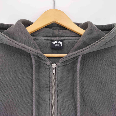 ステューシー Stussy 25ss Jumbo Pig Dyed ジップアップパーカー メンズ import:L