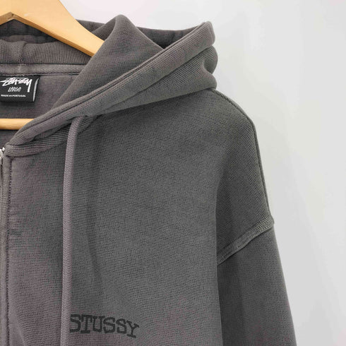 ステューシー Stussy 25ss Jumbo Pig Dyed ジップアップパーカー メンズ import:L