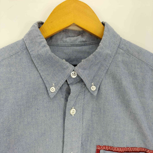 ソフネット SOPHNET. 19SS POCKET COVER B.D SHIRT ポケットカバー ボタンダウンシャツ メンズ JPN:XL