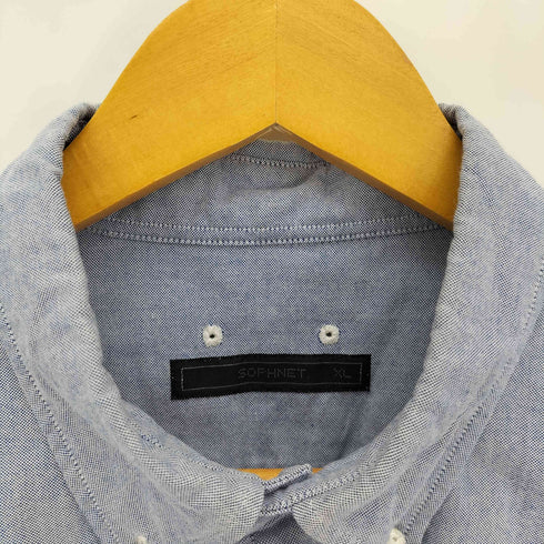 ソフネット SOPHNET. 19SS POCKET COVER B.D SHIRT ポケットカバー ボタンダウンシャツ メンズ JPN:XL