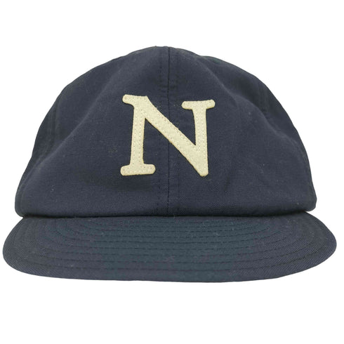 ノックスニューヨーク KNOX NEW YORK リネン混 つば裏ペイズリー ロゴパッチ 6パネル キャップ メンズ