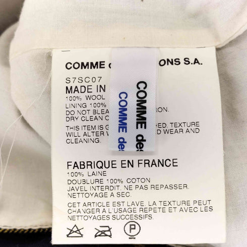 コムデギャルソンコムデギャルソン COMME des GARCONS COMME des GARCONS France made Tartan Check Wool Shoulder Bag メンズ