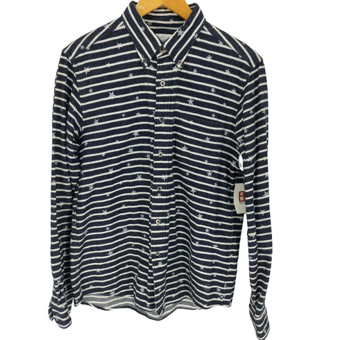 ユニフォームエクスペリメント uniform experiment 15AW STRIPE SHIRT ストライプシャツ メンズ JPN:2