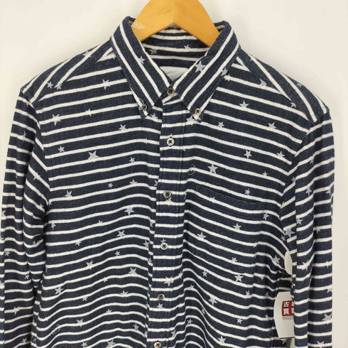 ユニフォームエクスペリメント uniform experiment 15AW STRIPE SHIRT ストライプシャツ メンズ JPN:2